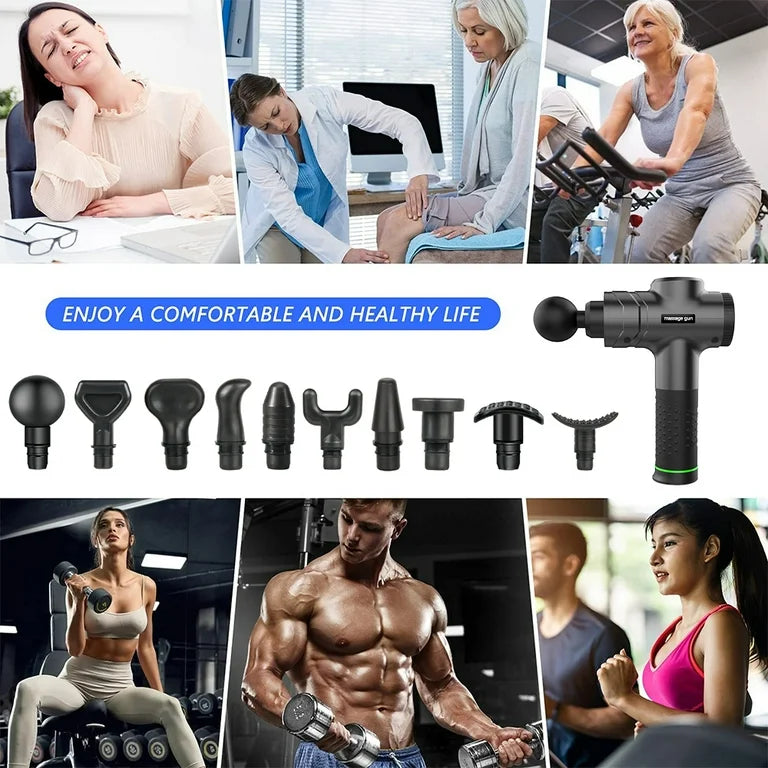 6 in 1 Multifunctional Full Electric Body Massager